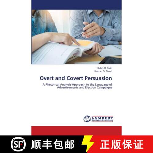 预订 Overt and Covert Persuasion [9783330012943]