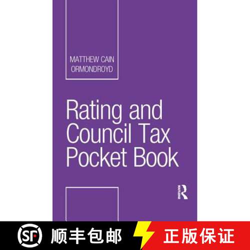 【3-4周达】精装 Rating and Council Tax Pocket Book [9781138461222]
