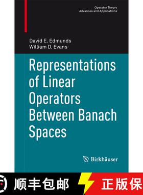 【3-4周达】Representations of Linear Operators Between Banach Spaces [9783034806411]