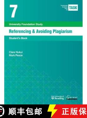 【3-4周达】TASK 7 Referencing & Avoiding Plagiarism (2015) - Student's [9781782601821]