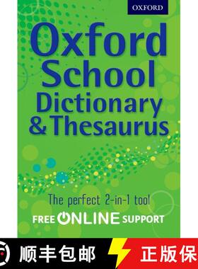 【3-4周达】Oxford School Dictionary & Thesaurus: A one-stop dictionary & thesaurus for upper primary ... [9780192756916]