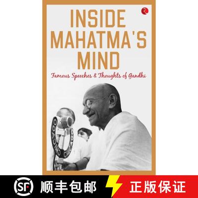 【3-4周达】Inside Mahatma's Mind: Famous Speeches and Thoughts of Gandhi [9789353336783]