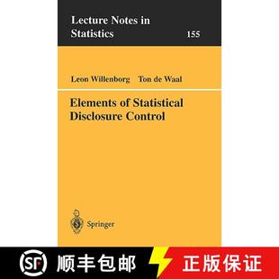 Elements Statistical Control 4周达 Disclosure 9780387951218