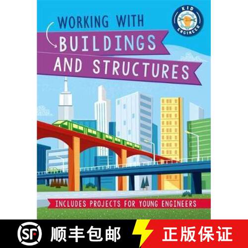 【3-4周达】精装 Kid Engineer: Working with Buildings and Structures [9781526312969]