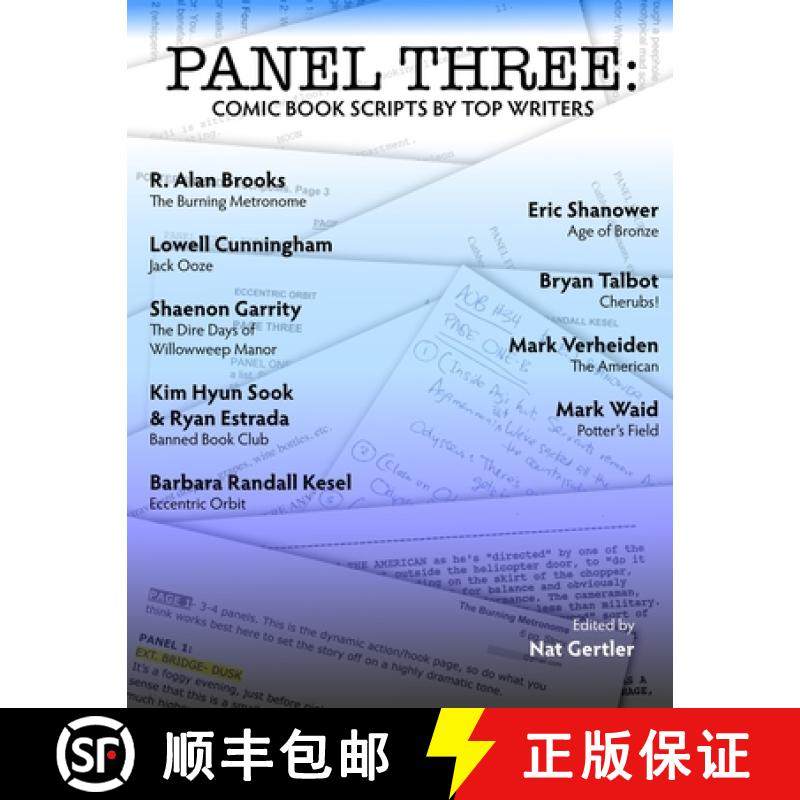 【3-4周达】Panel Three: Comic Book Scripts by Top Writers [9781949996395]