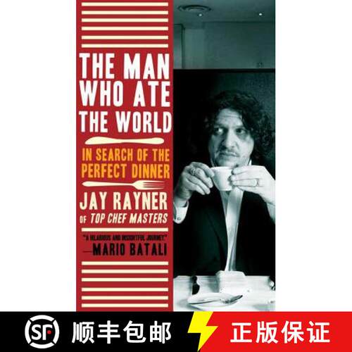 【3-4周达】The Man Who Ate the World: In Search of the Perfect Dinner [9780805090239]