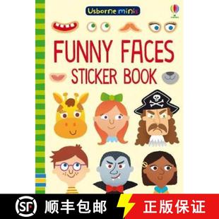 Funny 4周达 Faces Sticker 9781474947664 Book