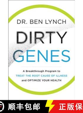 现货 肮脏的基因 精装 Dirty Genes: A Breakthrough Program to Treat the Root Cause of Illness and Optim... [9780062698148]