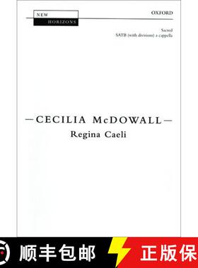 【3-4周达】Regina Caeli: SATB vocal score (SATB vocal score) (SATB vocal score) [9780193439221]