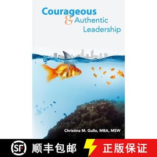 Courageous 4周达 Authentic 9781954094529 Leadership