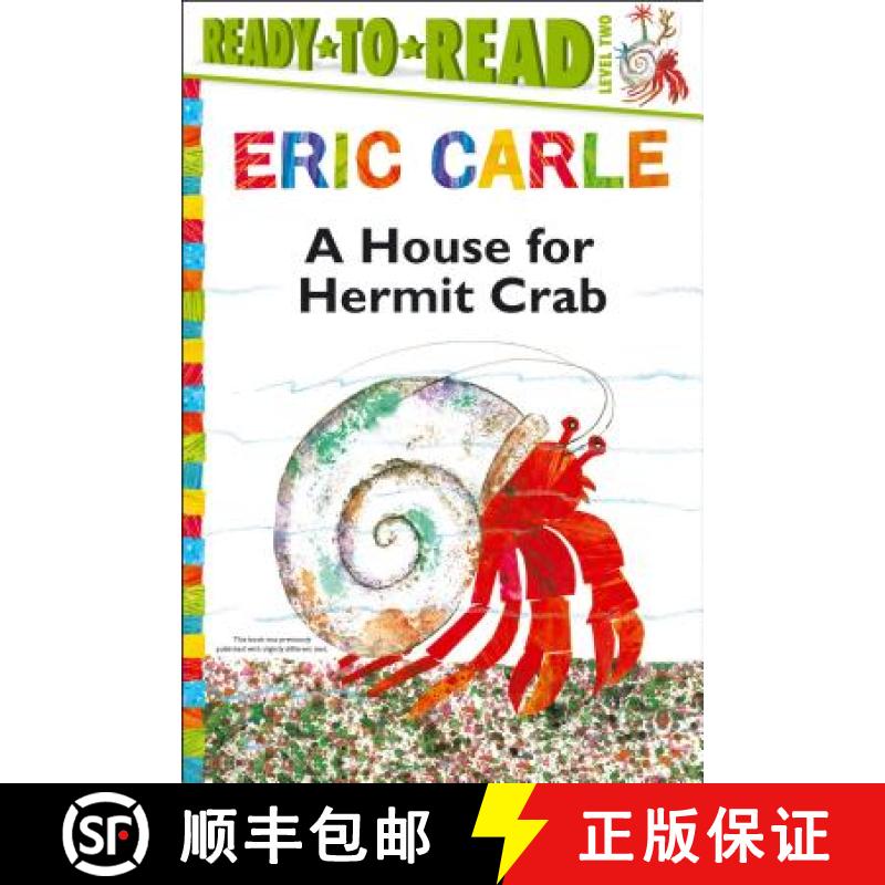 【3-4周达】A House for Hermit Crab (The World of Eric Carle) [9781481409155]