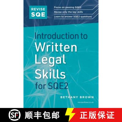 【3-4周达】Revise SQE Introduction to Written Legal Skills for SQE2: Legal Skills for SQE2 [9781917183130]