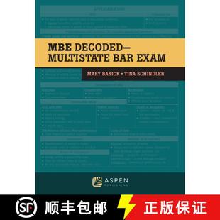 Decoded Multistate Bar 预订 9781543830903 MBE Exam The
