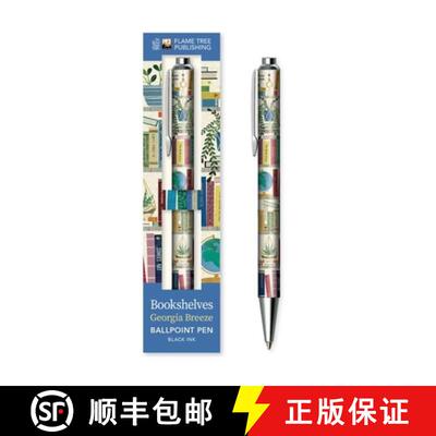 【3-4周达】Georgia Breeze: Bookshelves Boxed Decorative Ballpoint Pen [9781835629833]