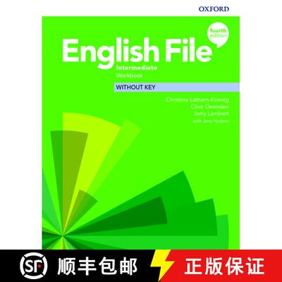 【3-4周达】English File: Intermediate: Workbook Without Key [9780194036122]