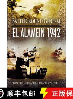 【3-4周达】El Alamein 1942: Battleground General [9781848846890]