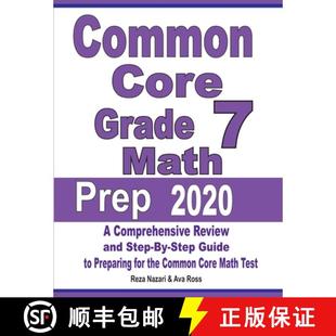 【3-4周达】Common Core Grade 7 Math Prep 2020: A Comprehensive Review and Step-By-Step Guide to Prepa... [9781646120987]
