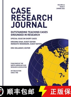 【3-4周达】Case Research Journal: 44(2): Outstanding Teaching Cases Grounded in Research [9798990296107]