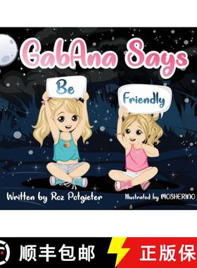 【3-4周达】GabAna says be Friendly [9780648756668]