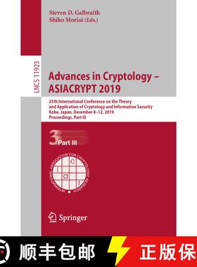 【3-4周达】Advances in Cryptology – ASIACRYPT 2019: 25th International Conference on the Theory and ... [9783030346171]