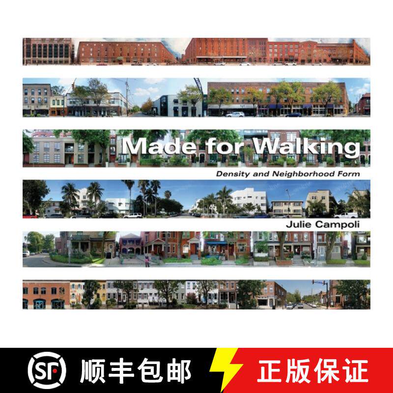 【3-4周达】Made for Walking – Density and Neighborhood Form [9781558442443]
