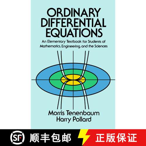 预订 Ordinary Differential Equations: An Elementary Textbook for Students of Mathematics, Engineering... [9780486649405]