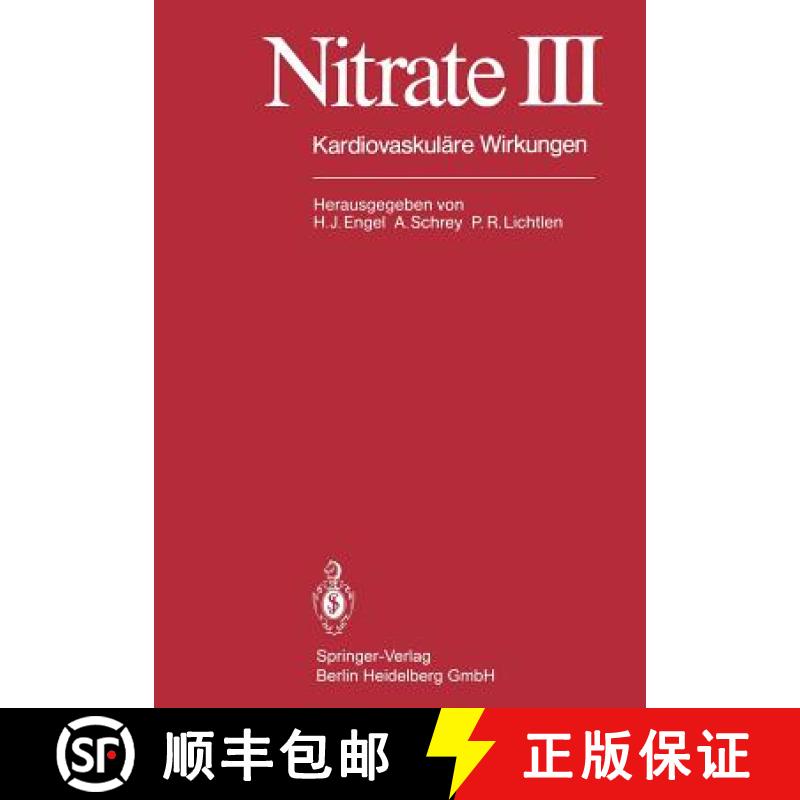 【3-4周达】Nitrate III: Kardiovaskuläre Wirkungen [9783540115090]
