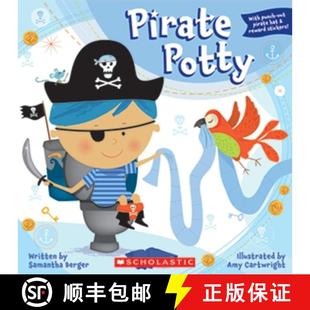 Punch 9780545172950 Pirate Sticker With 4周达 Potty Out and