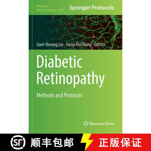 【3-4周达】Diabetic Retinopathy: Methods and Protocols [9781071632574]