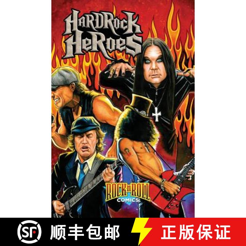 【3-4周达】Rock and Roll Comics: Hard Rock Heroes [9781949738933]