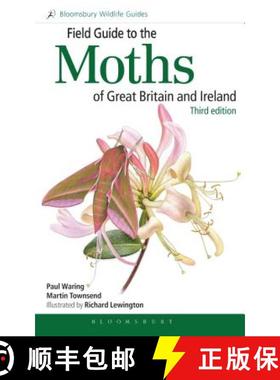 【3-4周达】Field Guide to the Moths of Great Britain and Ireland: Third Edition [9781472964519]