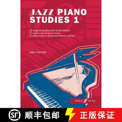 【3-4周达】Progressive Jazz Studies. Piano: Level 1 (Faber Edition: Jazz Studies) [9780571524006]