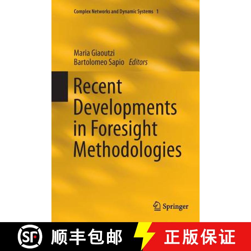 【3-4周达】Recent Developments in Foresight Methodologies [9781489973733]