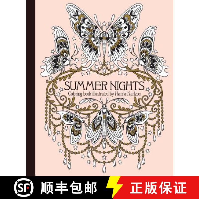 Summer Nights Coloring Book: Originally Published in Sweden as Sommarnatt [9781423645580]