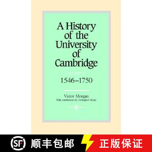 【3-4周达】精装 History of the University of Cambridge: Volume 2, 1546–1750: - 1546-1750 [9780521350594]