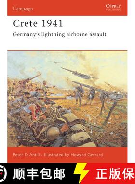 预订 Crete, 1941: Germany's Lightning Airborne Assault [9781841768441]