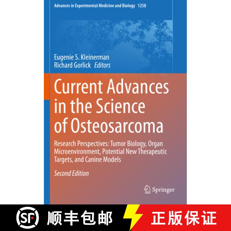 【3-4周达】Current Advances in the Science of Osteosarcoma: Research Perspectives: Tumor Biology, Org... [9783030430870]