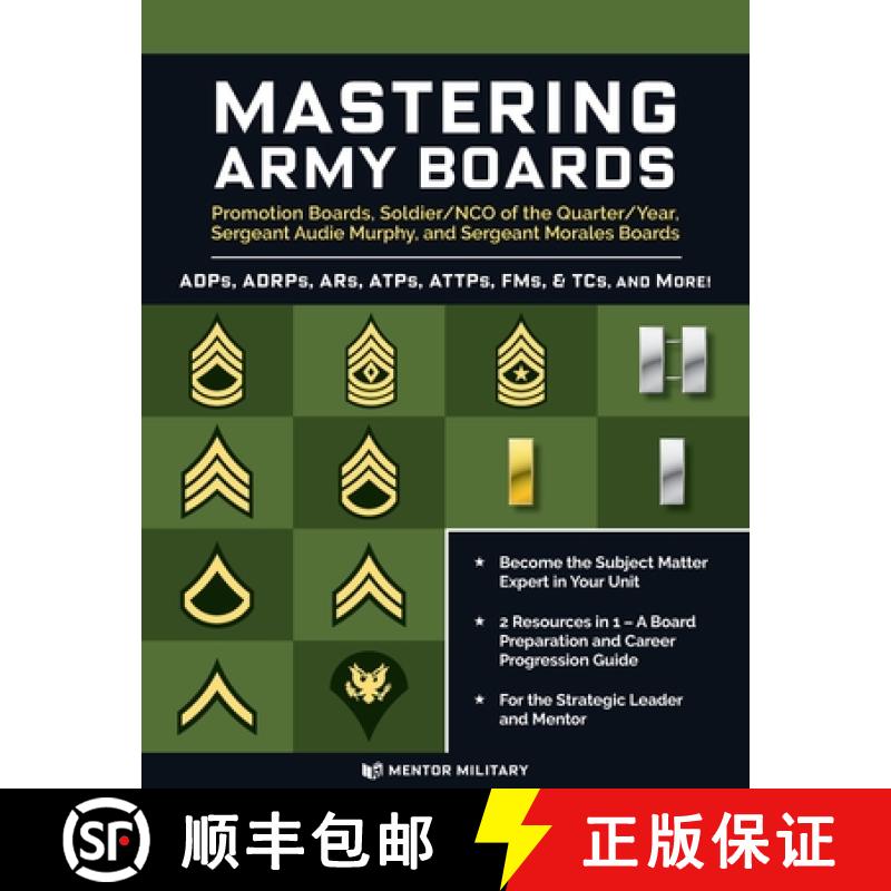 【2-3周达】Mastering Army Boards [9781940370286]
