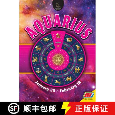 【3-4周达】Aquarius, January 20th - February 18 [9781791126063]