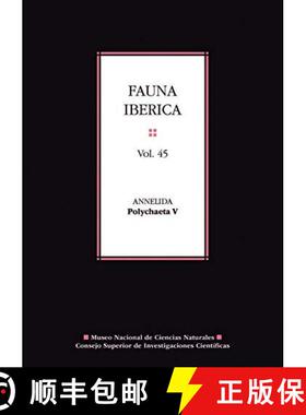 预订 Fauna Ibérica, Volume 45: Annelida: Polychaeta V [9788400104467]