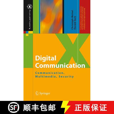 【3-4周达】Digital Communication : Communication, Multimedia, Security [9783642543302]