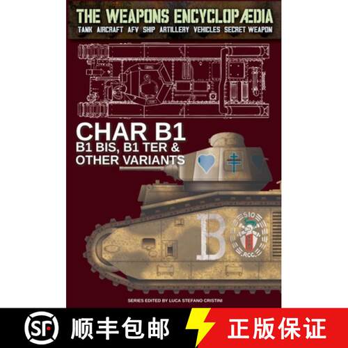 【3-4周达】Char B1, B1 bis, B1 Ter & other variants [9791255891277]