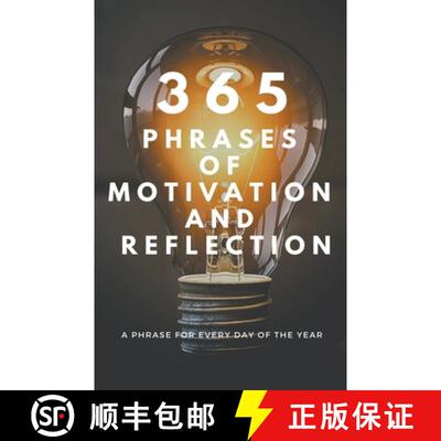 【3-4周达】365 PHRASES  OF  MOTIVATION  And  REFLECTION [9798223012269]