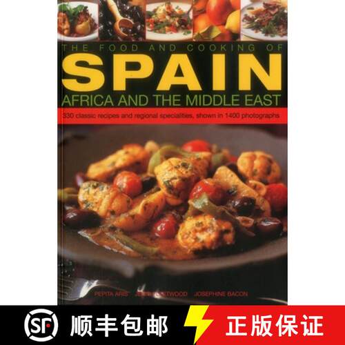 【3-4周达】The Food & Cooking of Spain, Africa & the Middle East: Over 300 Traditional Dishes Shown S... [9781780194370]