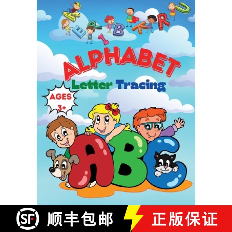 预订 Alphabet letter tracing ages 3+: Alphabet Handwriting Practice workbook for kids: Preschool writ... [9780388136539]