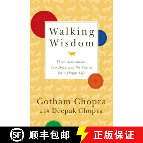 【3-4周达】精装 Walking Wisdom: Three Generations, Two Dogs, and the Search for a Happy Life [9781401310349]