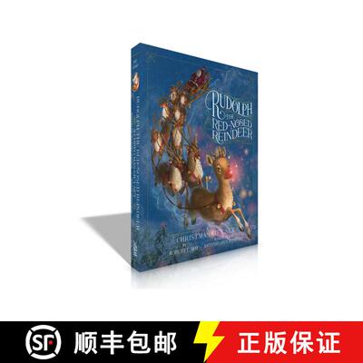 【3-4周达】精装 Rudolph the Red-Nosed Reindeer A Christmas Gift Set (Boxed Set): Rudolph the Red-Nose... [9781534400283]