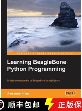 预订 Learning BeagleBone Python Programming [9781784399702]
