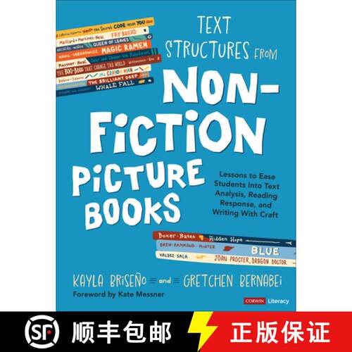 【3-4周达】Text Structures From Nonfiction Picture Books: Lessons to Ease Students Into Text Analysis... [9781071963487]