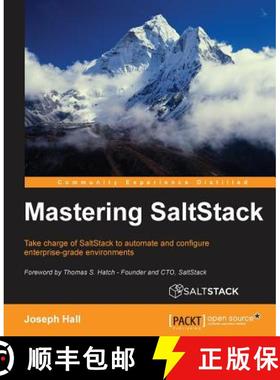 预订 Mastering SaltStack [9781785282164]